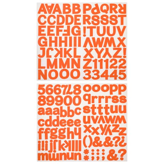 12 Packs: 160 ct. (1,920 total) Block Alphabet Stickers by Recollections&#x2122;